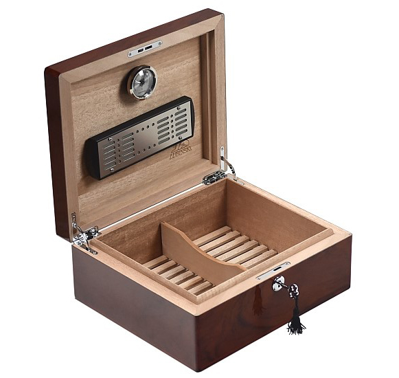 Humidor Lubinsk Rosewood Massonic Hoogglans - 50 Sigaren
