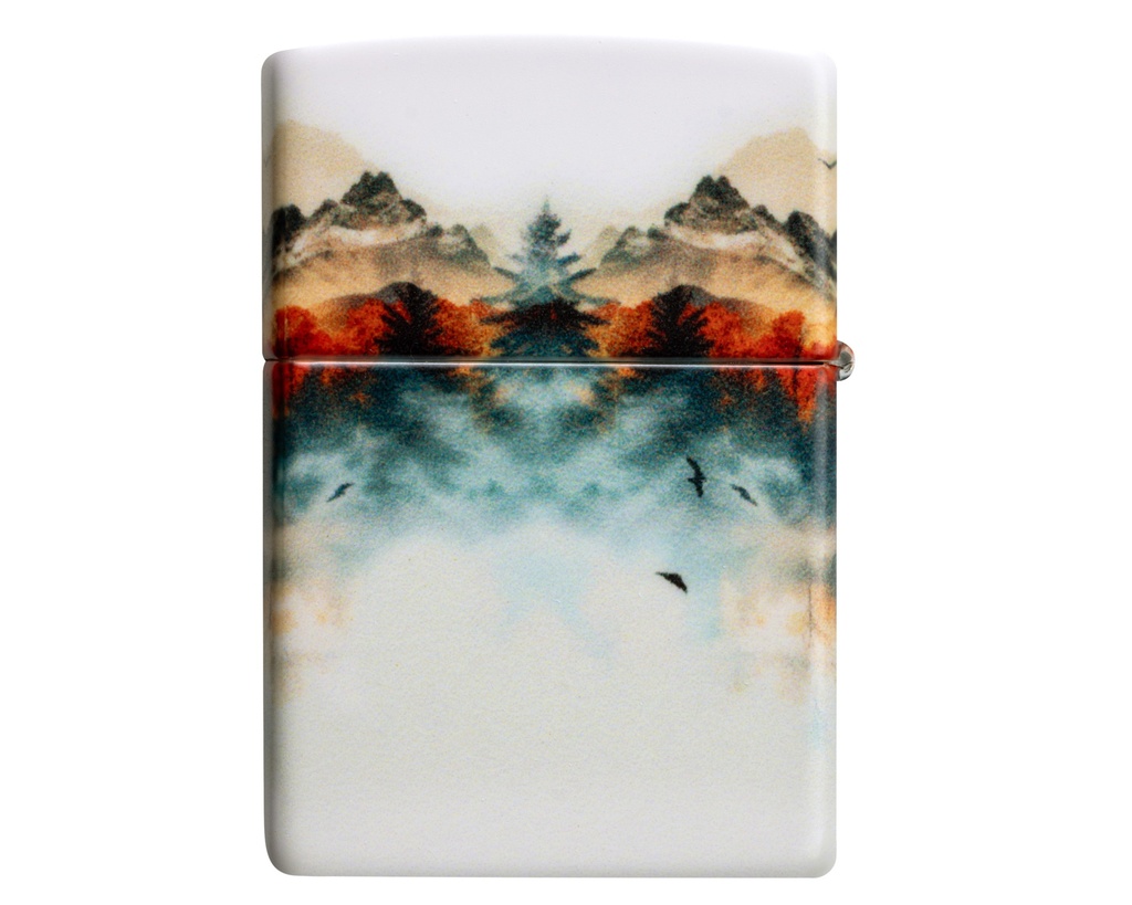 Aansteker Zippo Wolf and Mountain Design