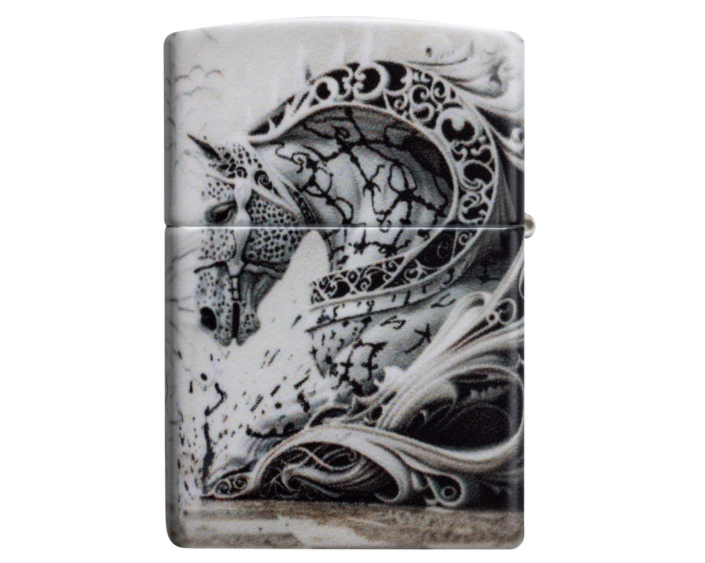 Aansteker Zippo Black Knight Design