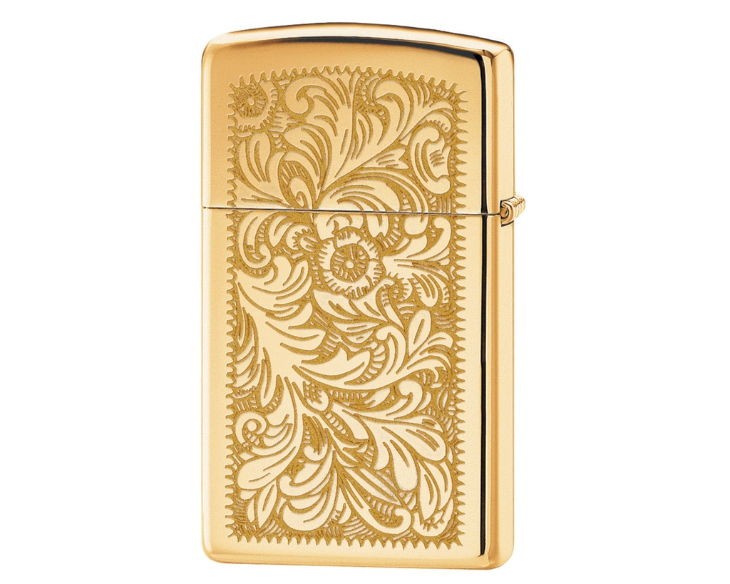 Aansteker Zippo Venetian Brass Slim