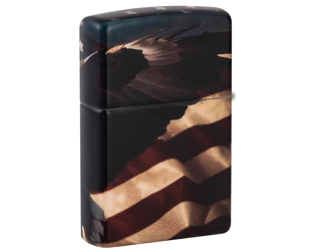 Aansteker Zippo Eagle USA Flag Design
