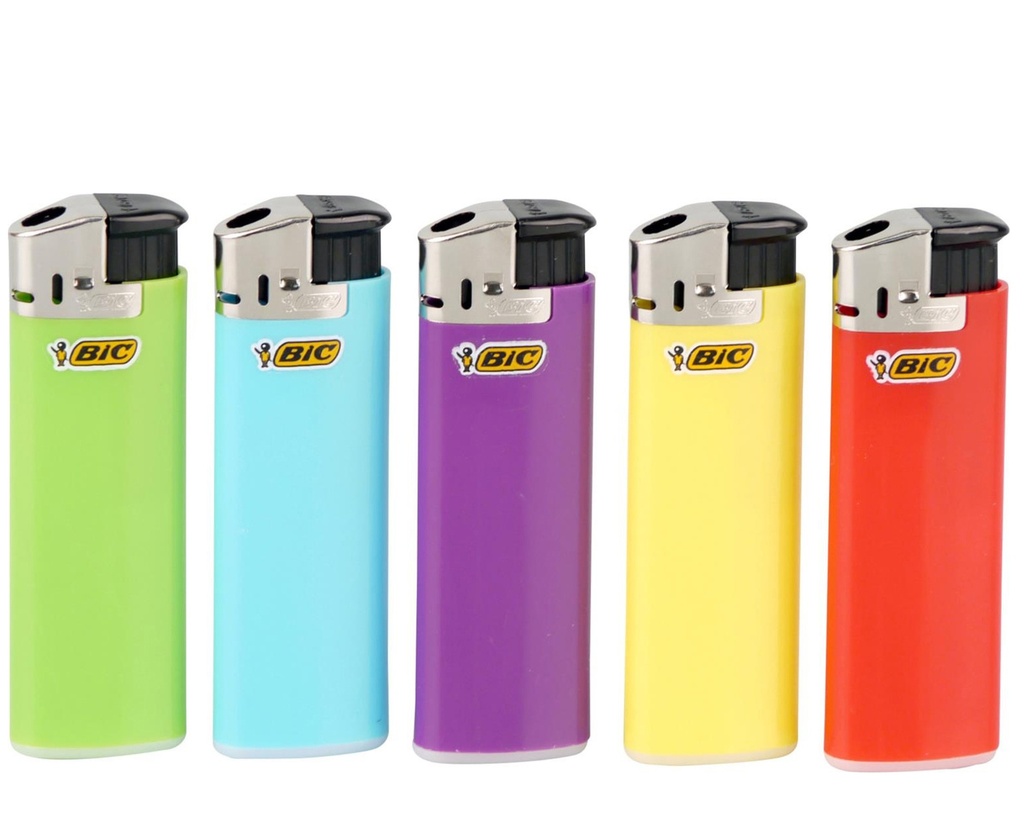 Lighter Disposable Bic Electronic Color