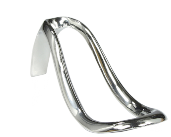 Pipe Stand Metal Chrome 1 Pipe