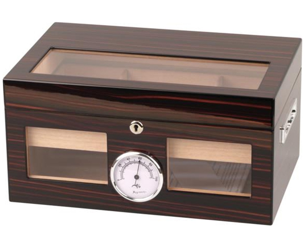 Humidor Ebène Haute Brillance - 100 Cigares
