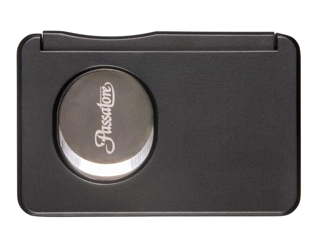 Cigar Cutter Passatore Metal Black 23mm
