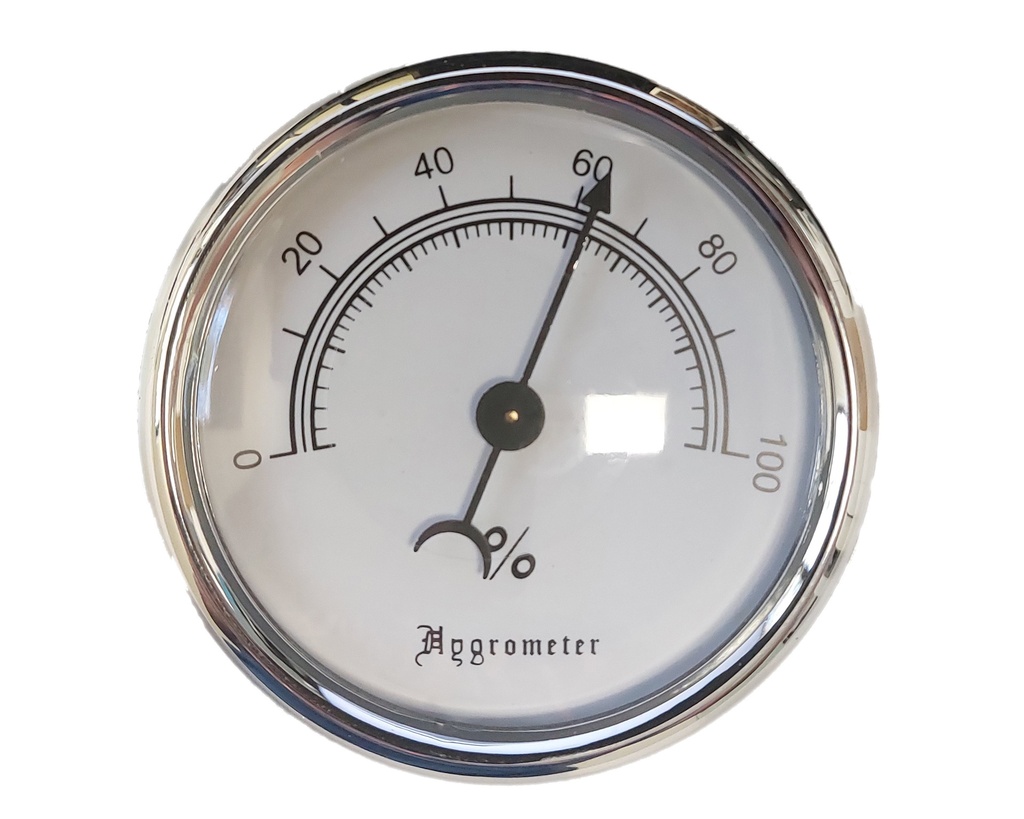 Hygrometer Chrome 73mm Voor 563151