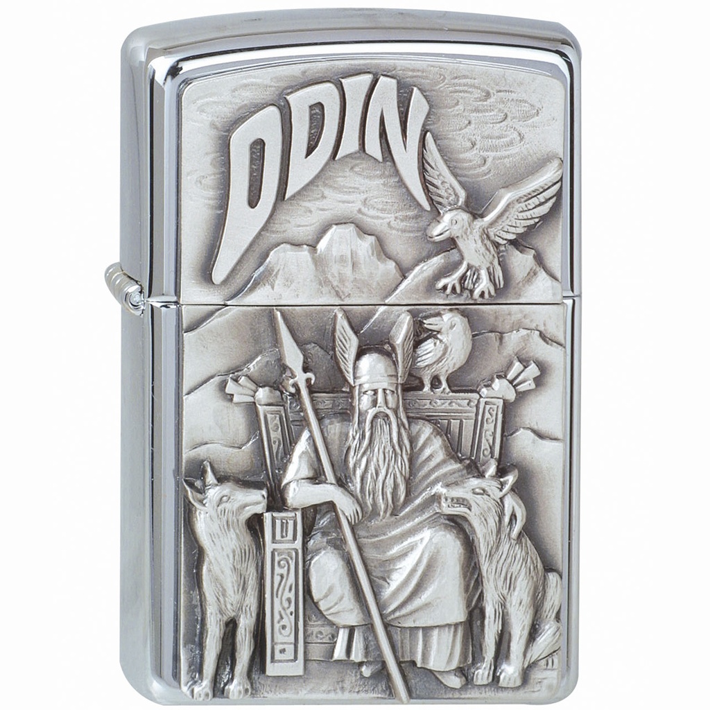 Briquet Zippo Viking Odin Emblem