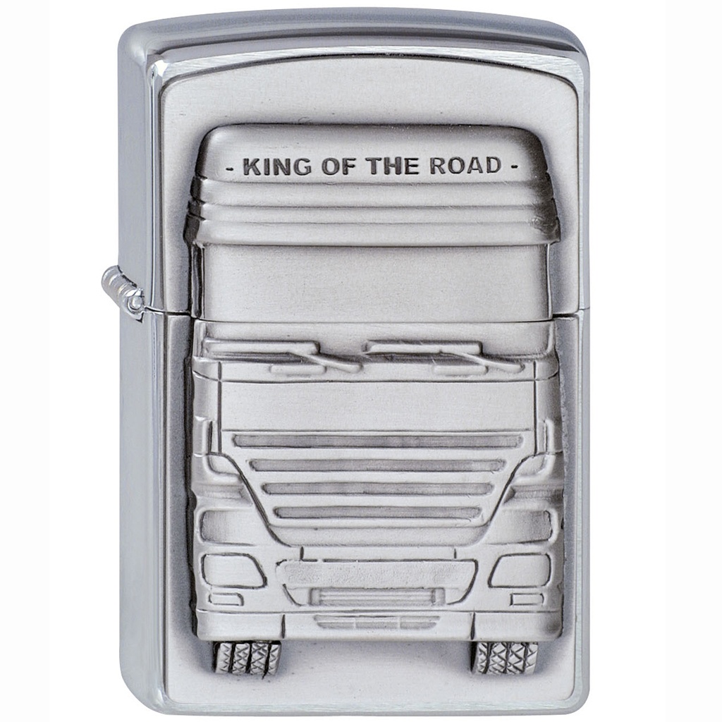Aansteker Zippo King of The Road Emblem