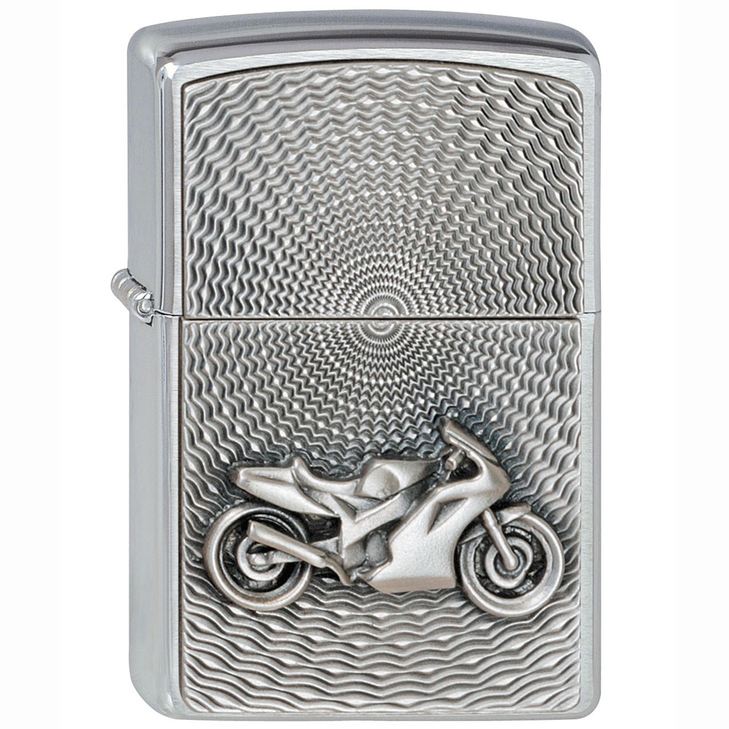 Lighter Zippo Motor Bike Emblem
