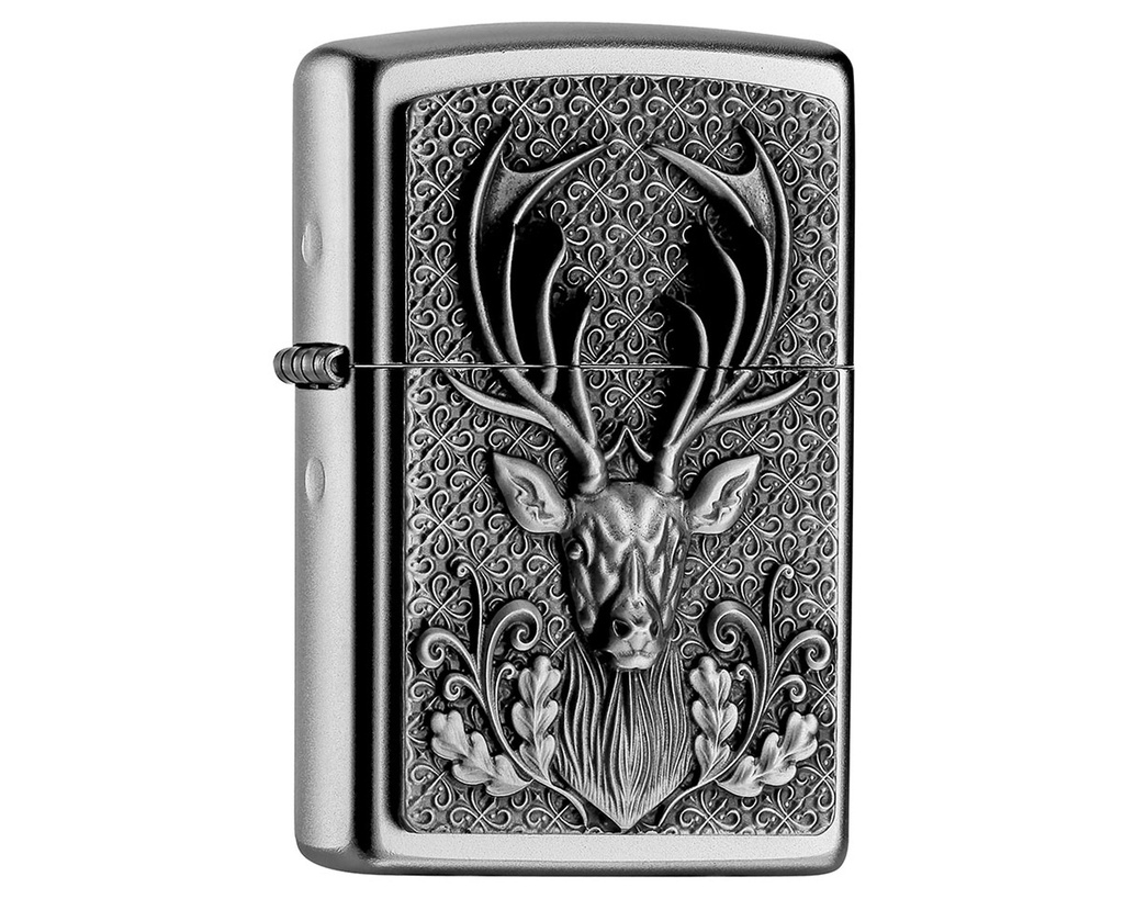 Briquet Zippo Deer Head