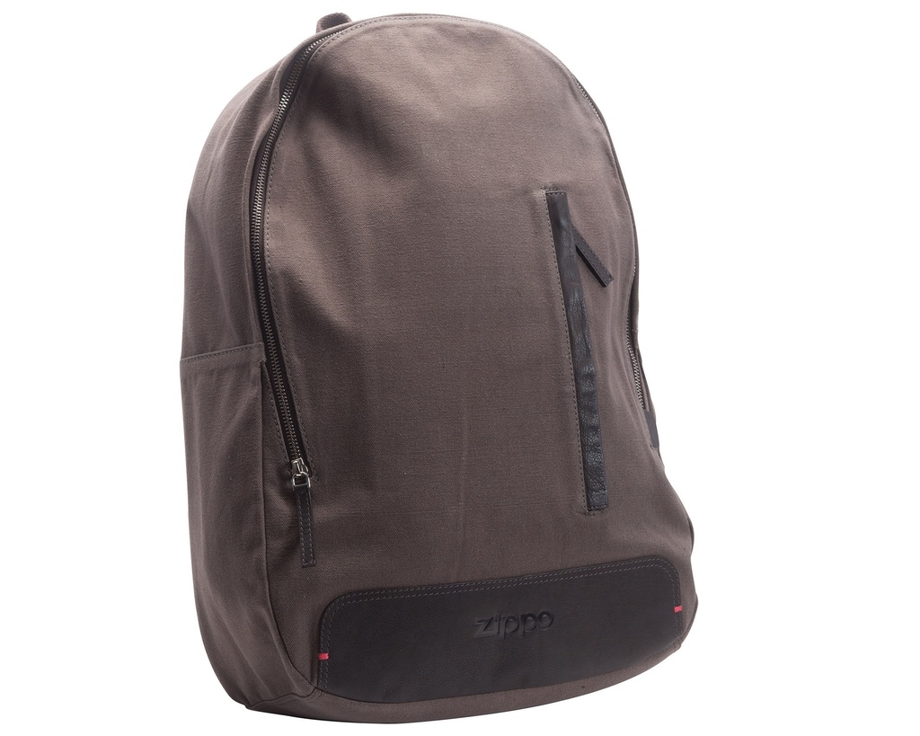 Zippo Leather & Cavas Backpack