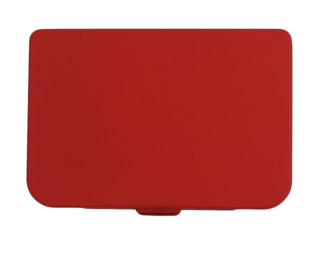 Business Card Holder Pearl Red