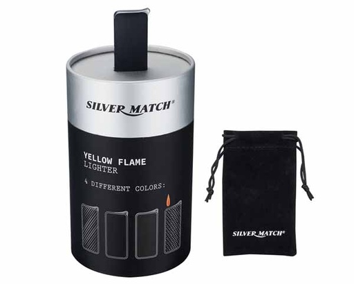[40674360] Lighter Silver Match Madrid Piezo