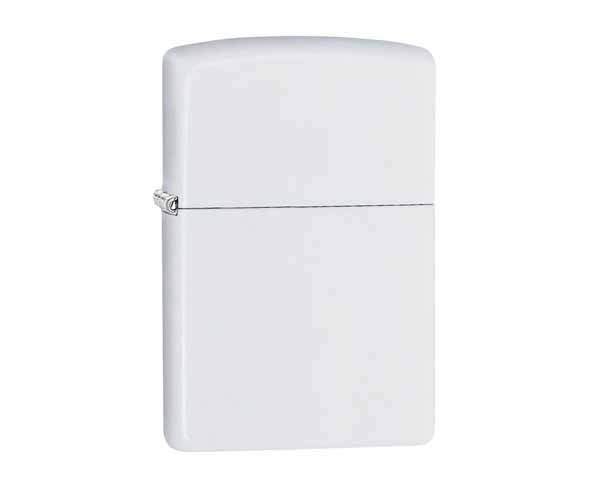 Briquet Zippo Regular White Matte