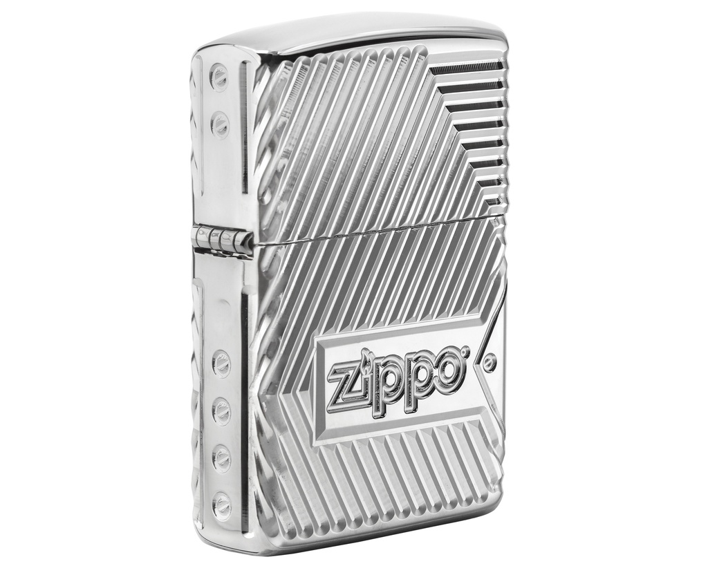 Aansteker Zippo Bolts Design with Zippo Logo