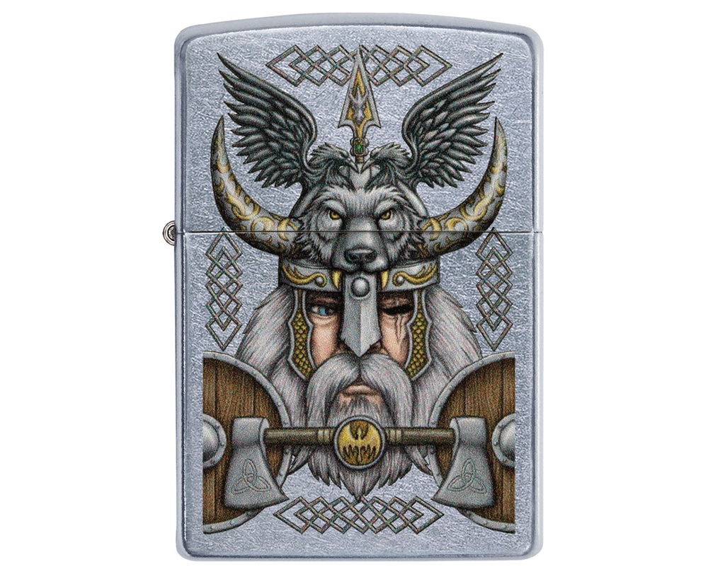 Lighter Zippo Viking Odin Design