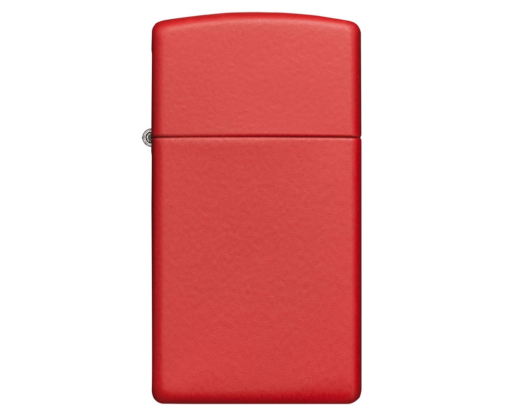 Briquet Zippo Red Matte Slim