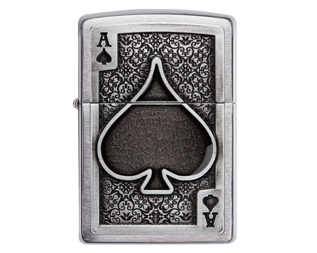Aansteker Zippo Ace Of Spades Emblem Design