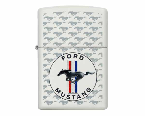 Aansteker Zippo Ford Mustang Horse & Bars Device