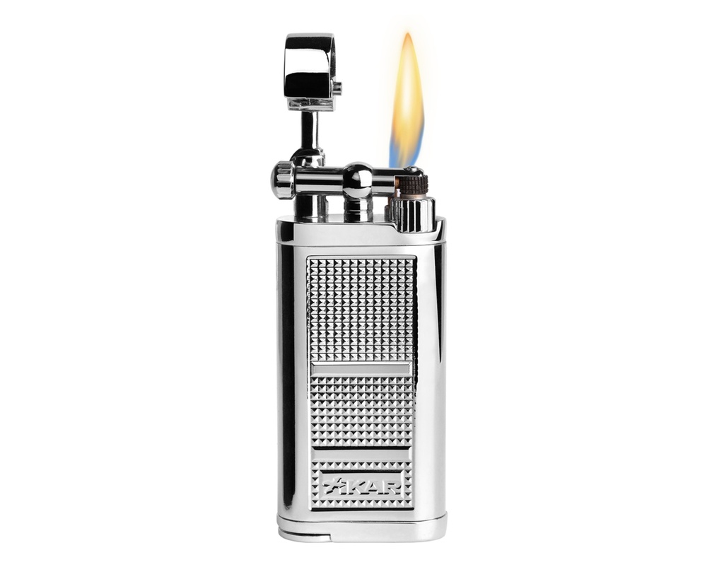 Briquet Xikar Pipeline Chrome Argent