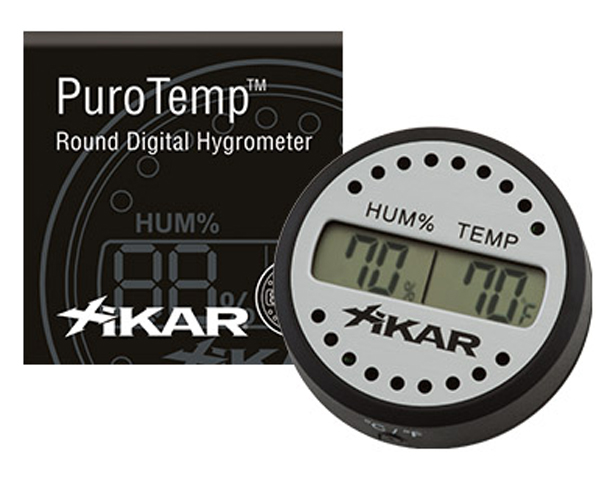 Hygrometer Xikar Digital Round