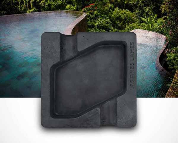 Ashtray Cigar LFL Dyad Anthracite