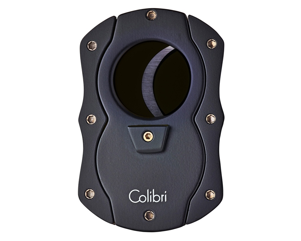 Cigar Cutter Colibri Cut Black Rubber/Black Blades