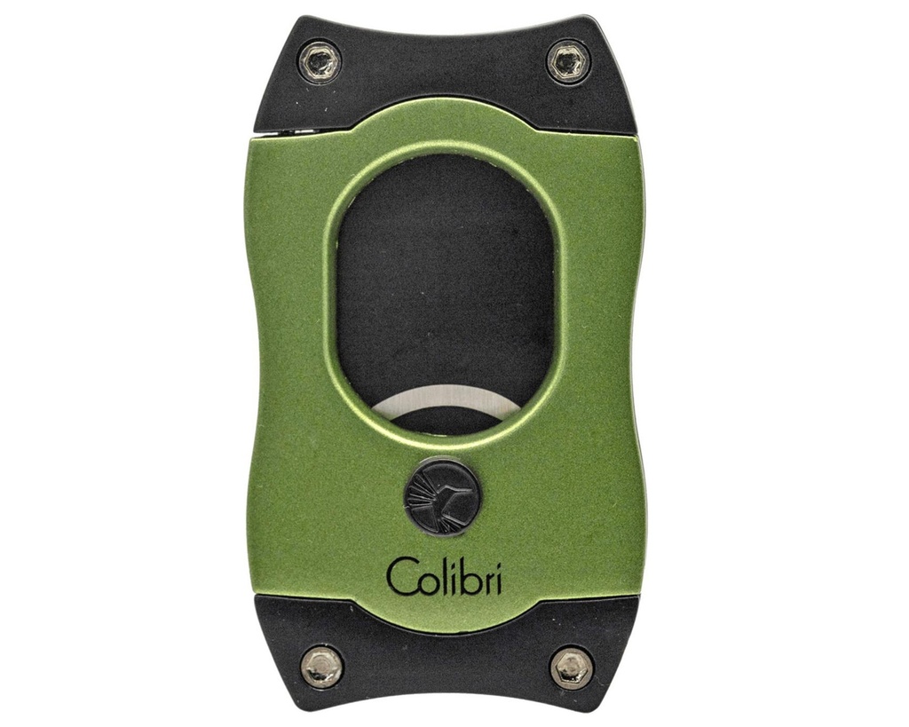 Sigarenknipper Colibri S-Cut Groen/Zwart
