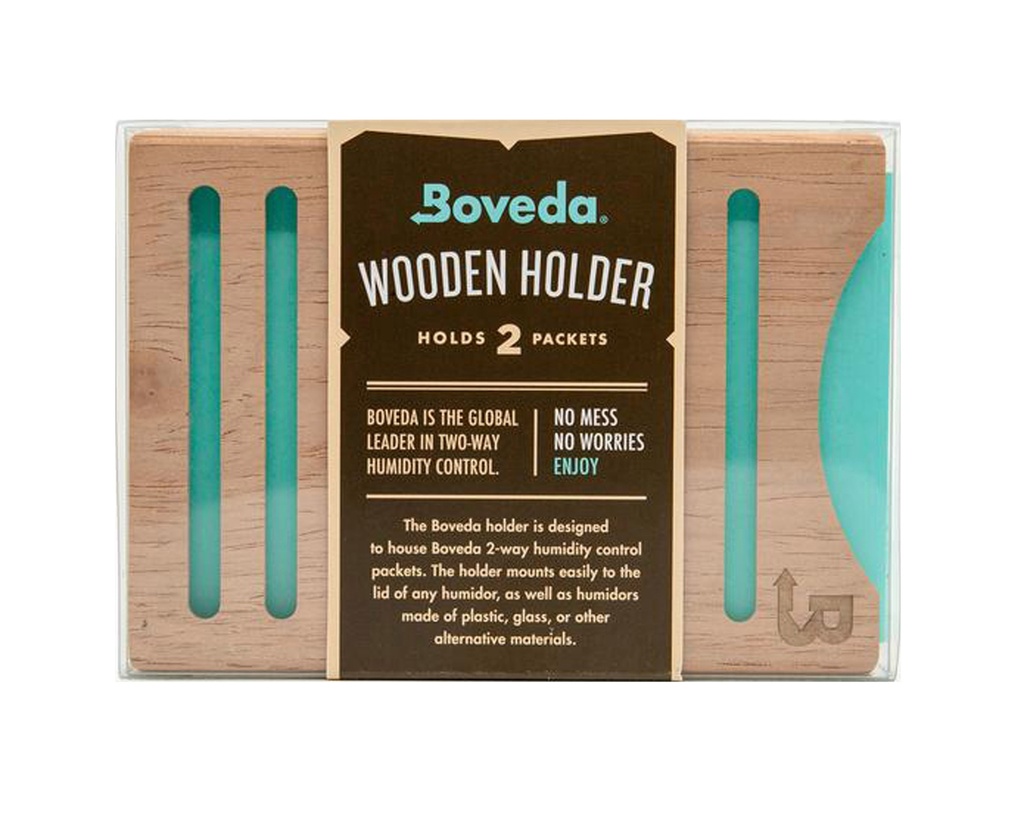Boveda 2-Way Wooden Holder 2 Pack Stacked