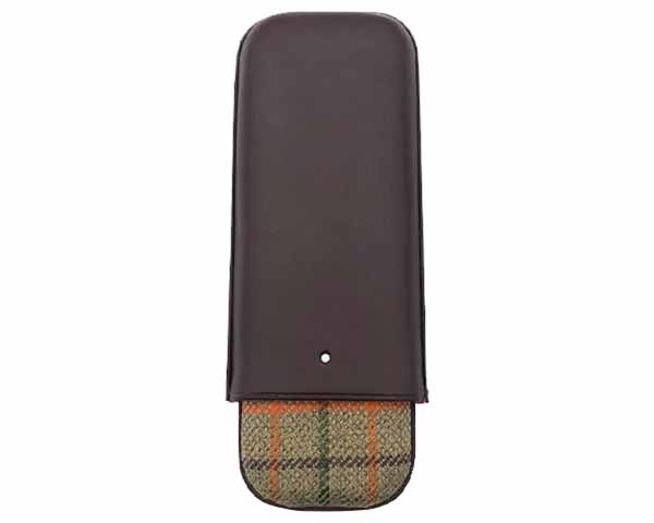 Cigar Pouch White Spot Highland 2F Brn/Gre