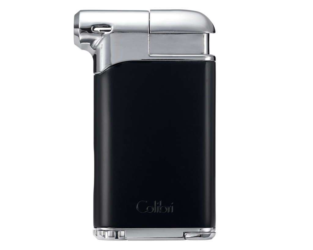 Aansteker Colibri Pijp Pacific Soft Flame Zwart/Chrome