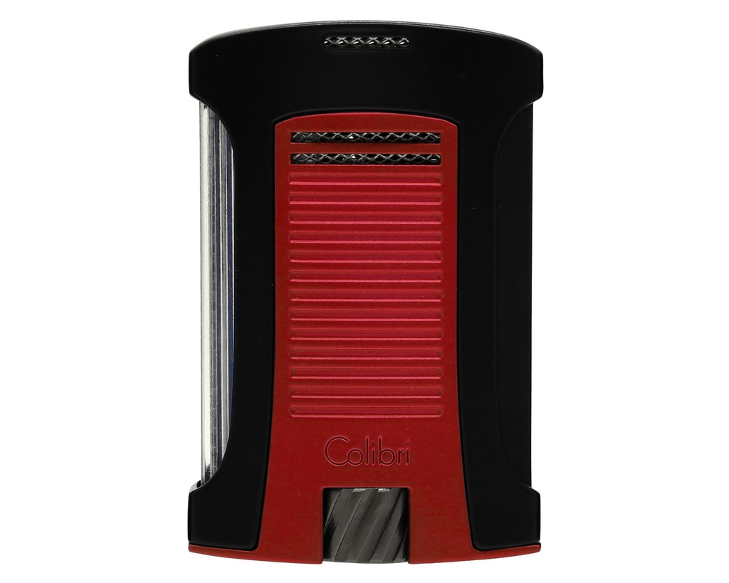 Aansteker Colibri Daytona Single Jet Zwart/Rood