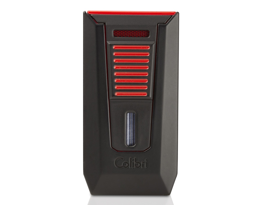 Aansteker Colibri Slide Black Red