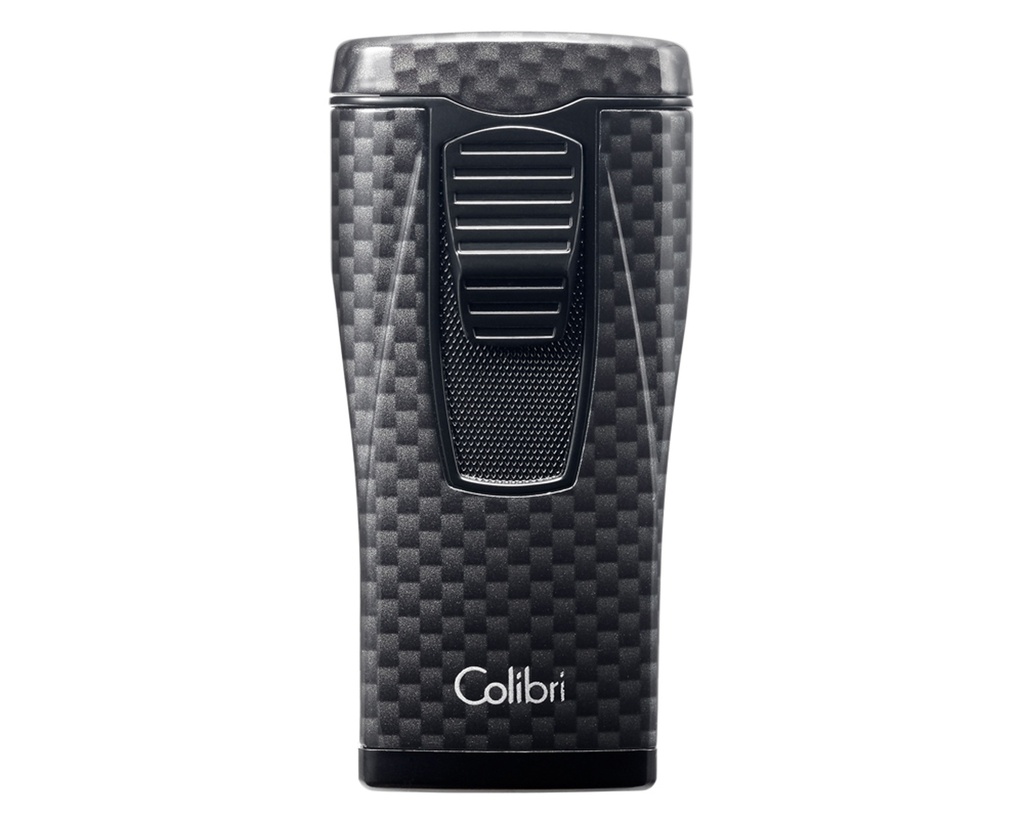 Lighter Colibri Monaco Triple Jet Carbon Black