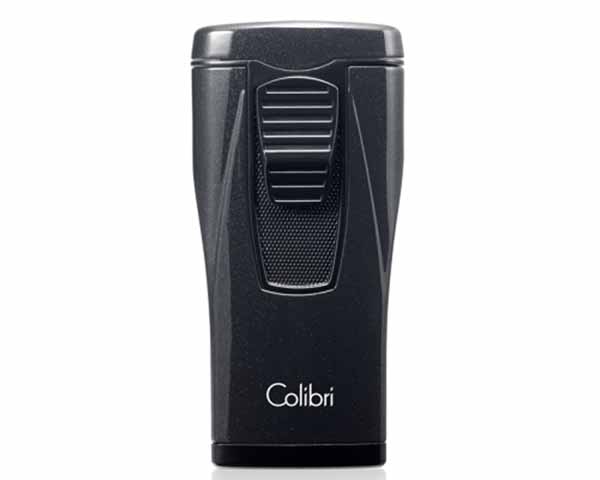 Lighter Colibri Monaco Triple Jet Metalic Black