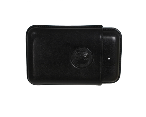 Cigar Pouch White Spot Bulldog Rob 3F Black