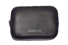 Tobacco Pouch Wess Leather Black