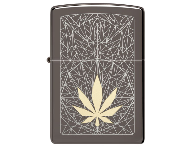 Lighter  Zippo Cannabis Design