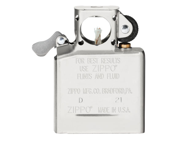 Briquet Zippo Pipe Intérieur Chrome