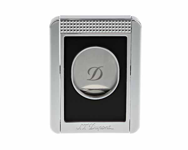 Cigar Cutter Dupont STD CUT Stand Black Chrome