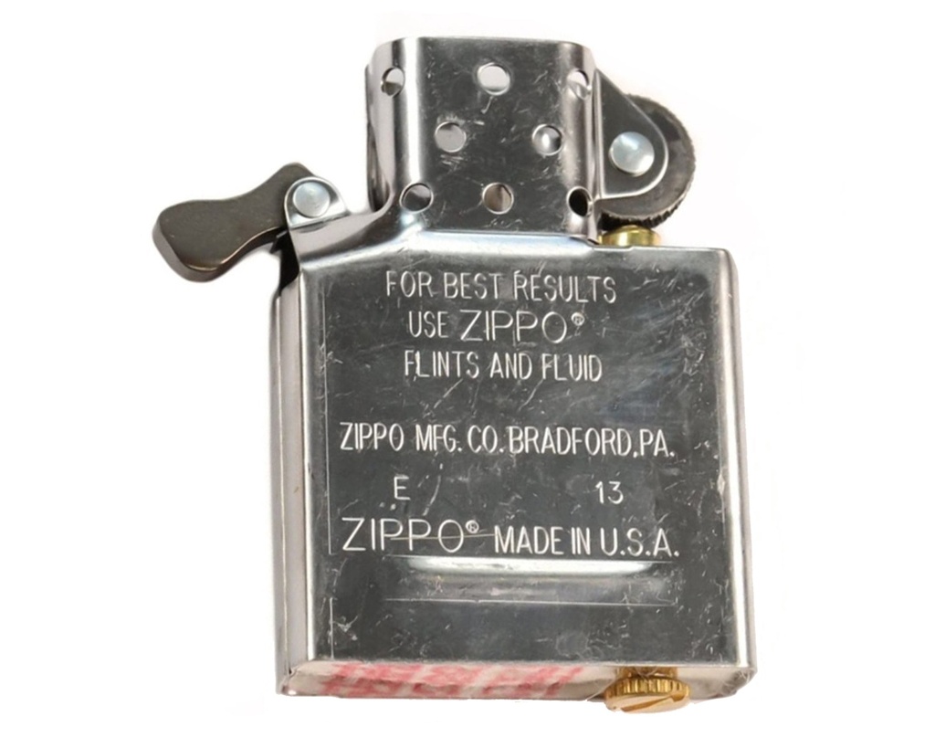 Briquet Zippo Intérieur Chrome