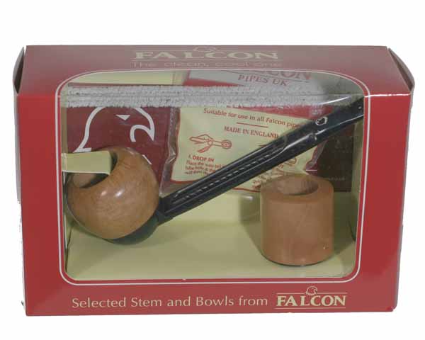 Pipe Falcon Hunter Straigth 2 Bowls 