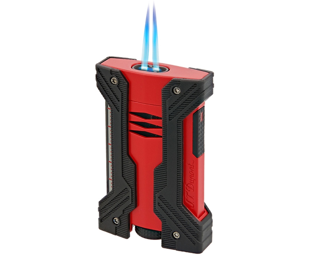 Lighter Dupont Defi II Extreme Black & Matt Red
