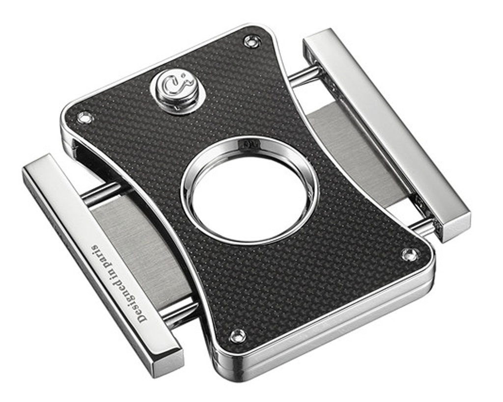 Coupe Cigare Caseti Chrome Plated Noir Carbon