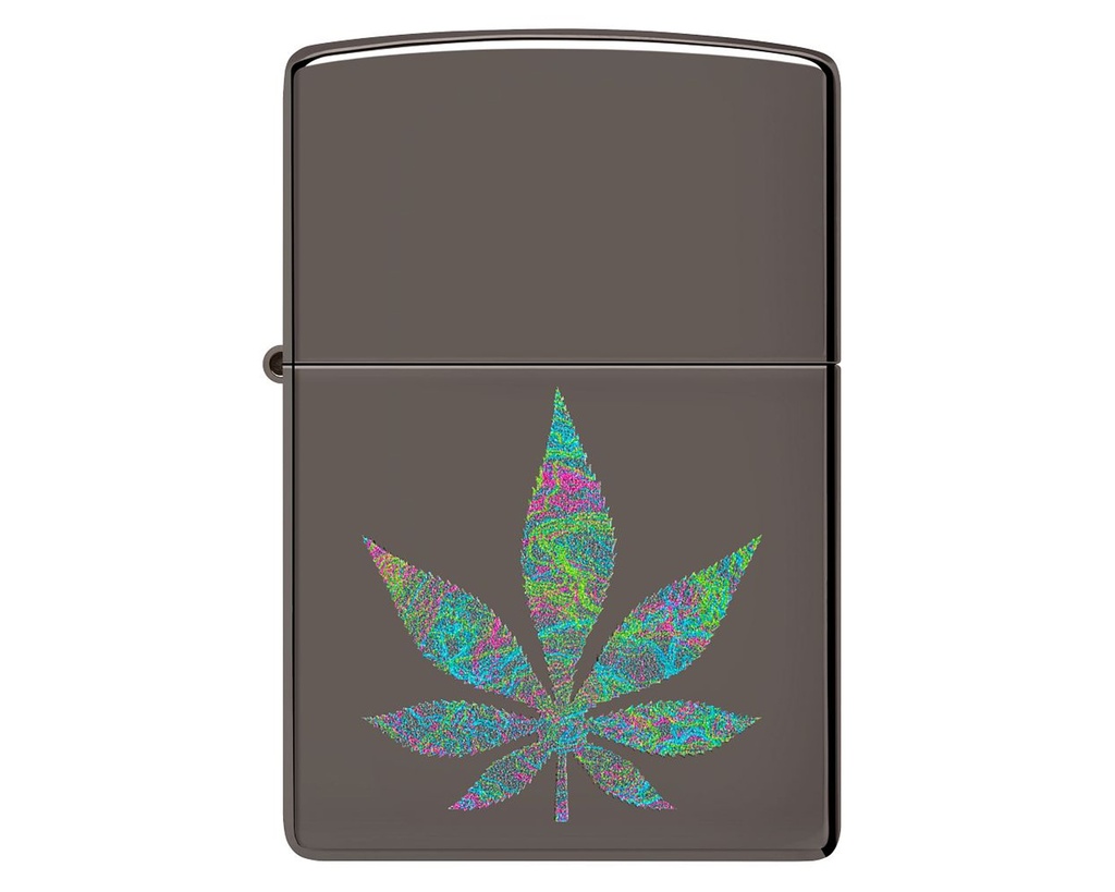 Aansteker Zippo Funky Cannabis Design