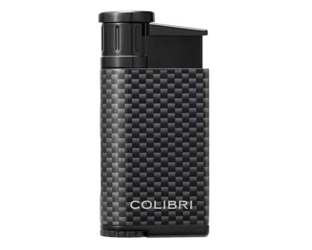 Lighter Colibri Evo Single Jet Carbon Black