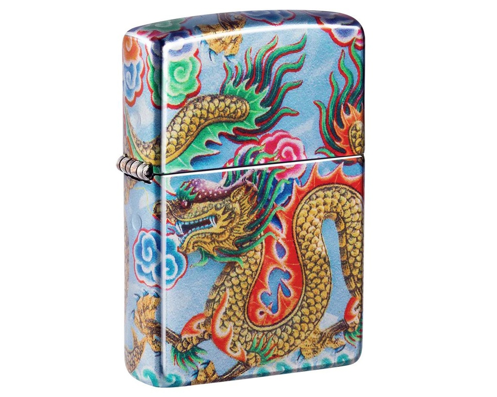 Lighter Zippo Dragon Design