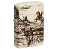 Aansteker Zippo Wild West Scene Design