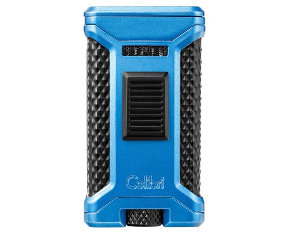 Briquet Colibri Ascari Triple Jet Bleu