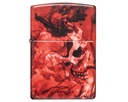 Briquet Zippo Spooky Skulls Design